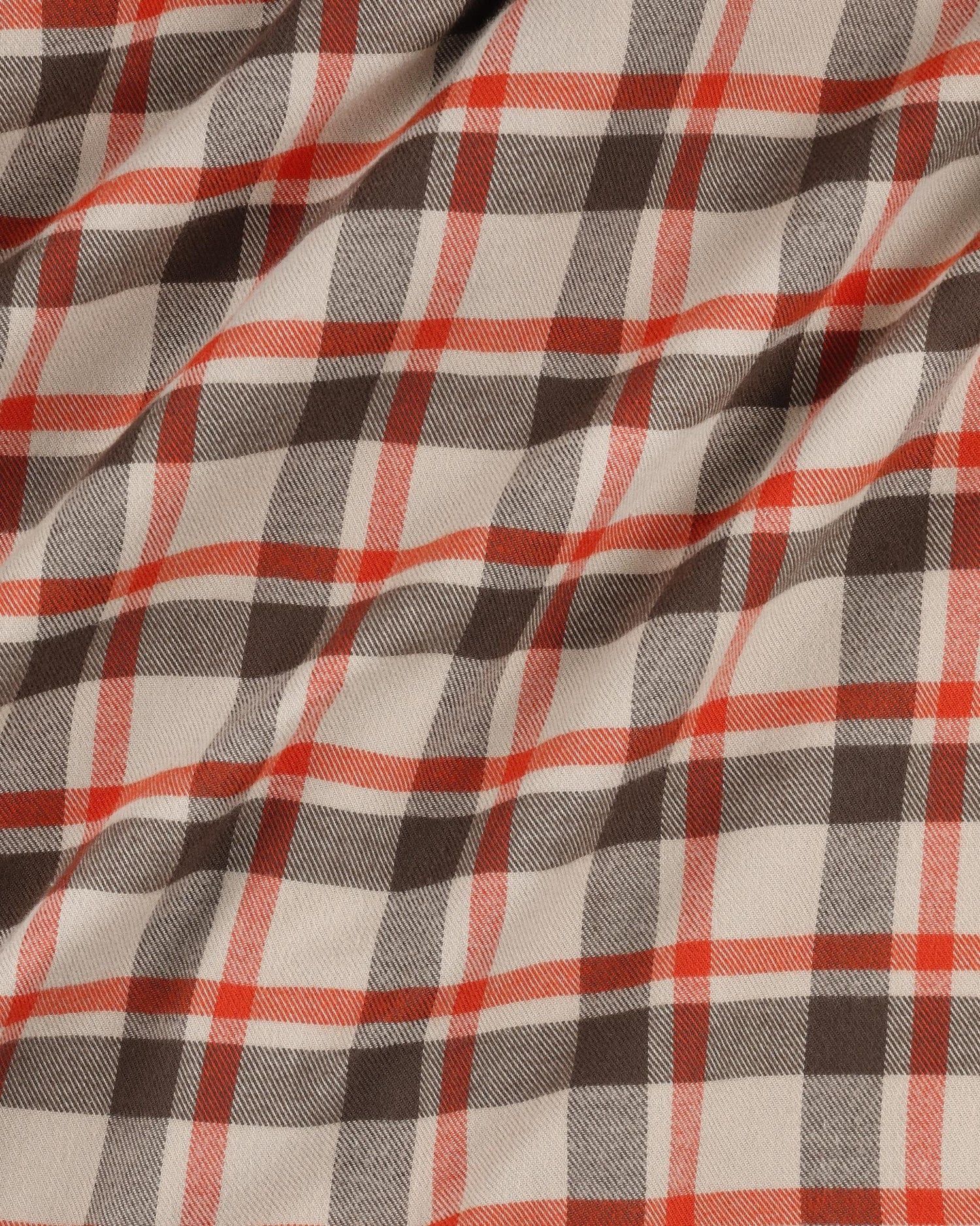 Men's santee flannel fabric -rollover