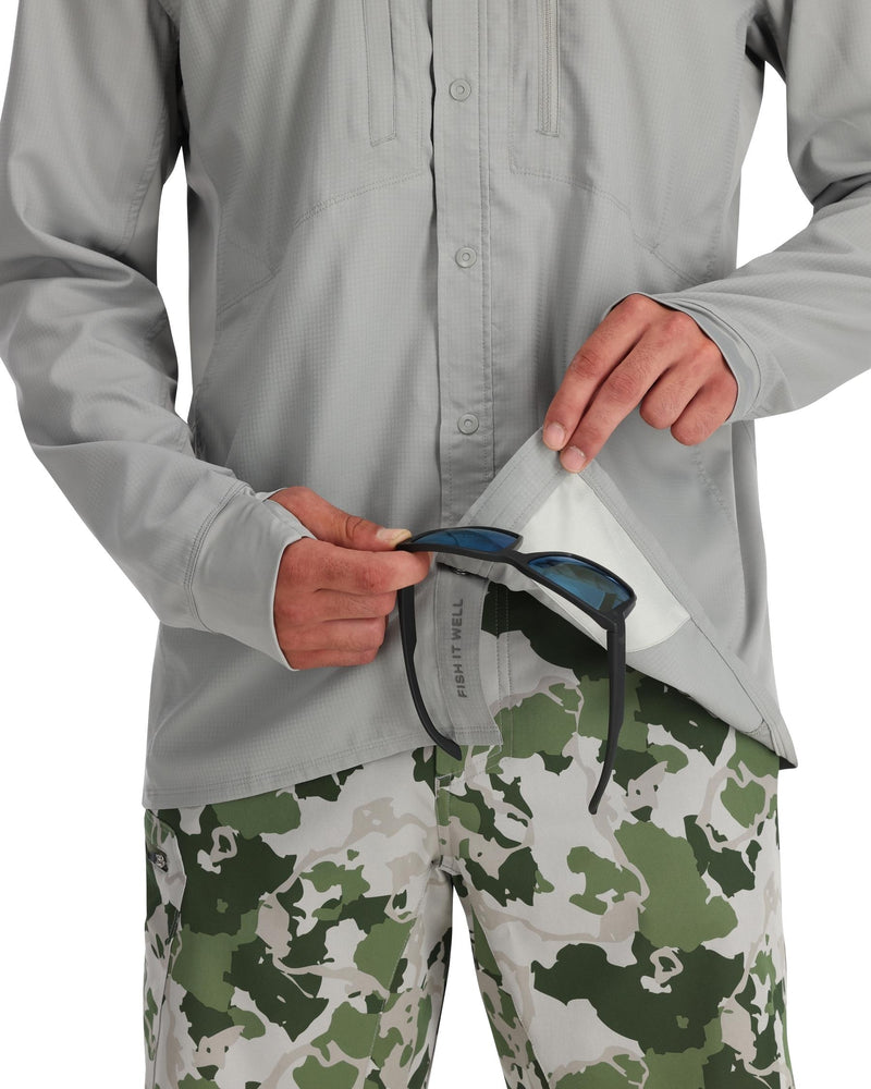 Simms Intruder BiComp Fishing Shirt XXXL Sage