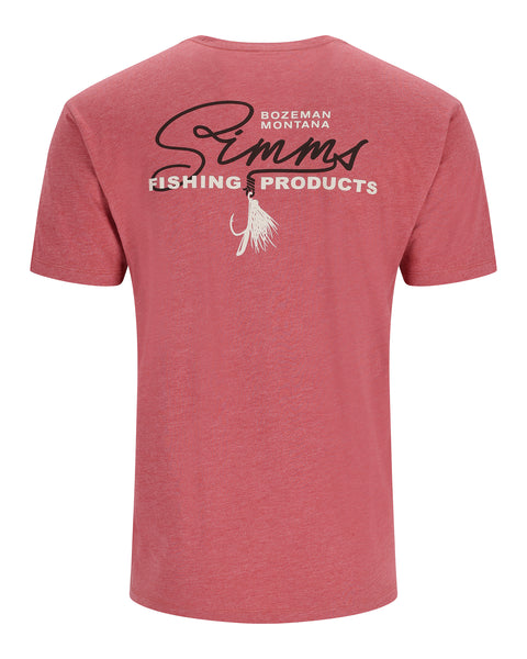 SIMMS Script Line Men's Fishing T-Shirt Multi (Size: M)