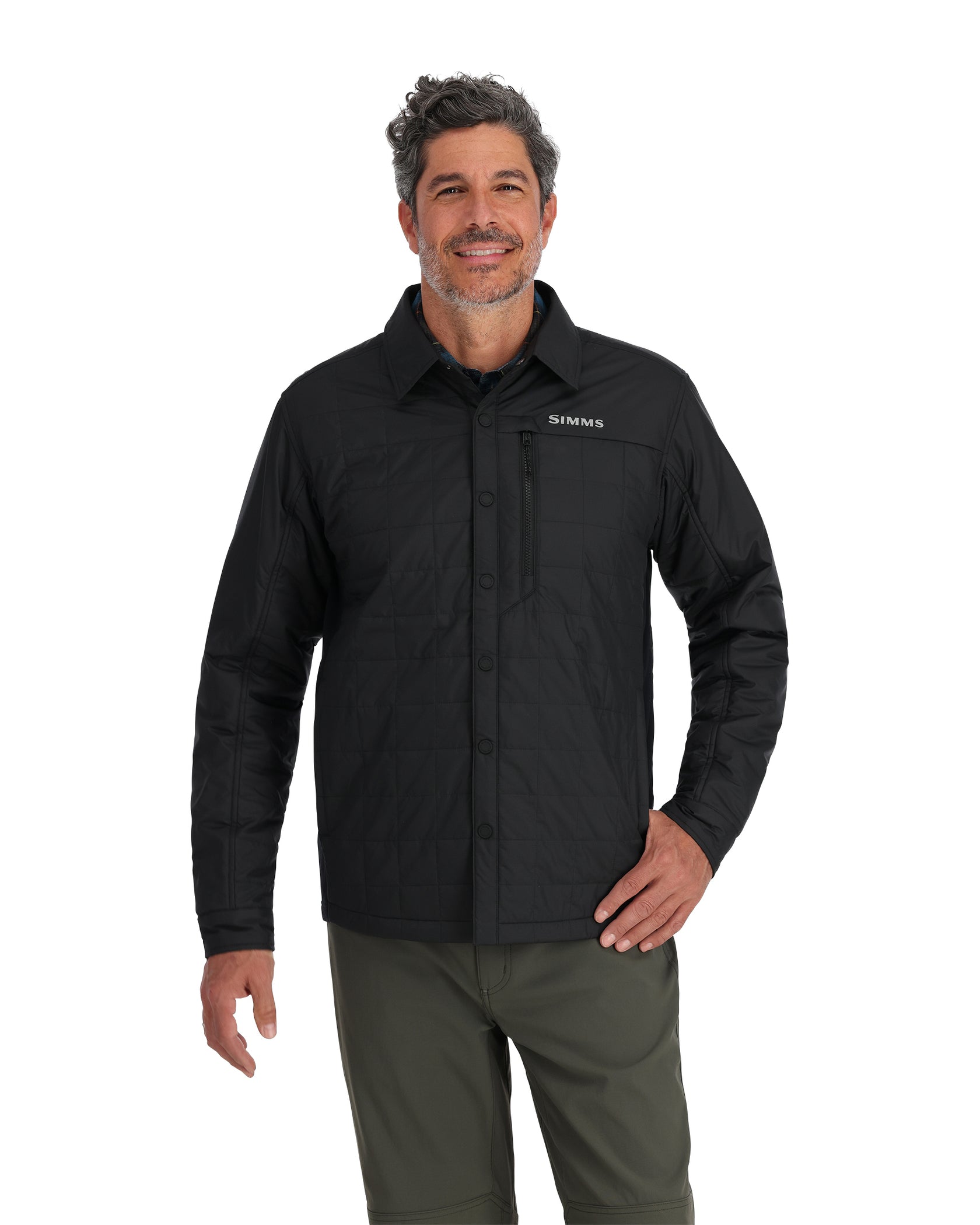 M's Fall Run Hybrid Shacket | Simms Fishing Products