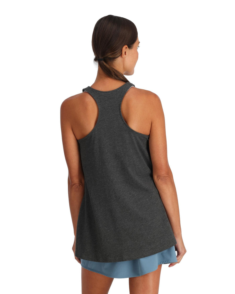 W's Trout Outline Tank Top