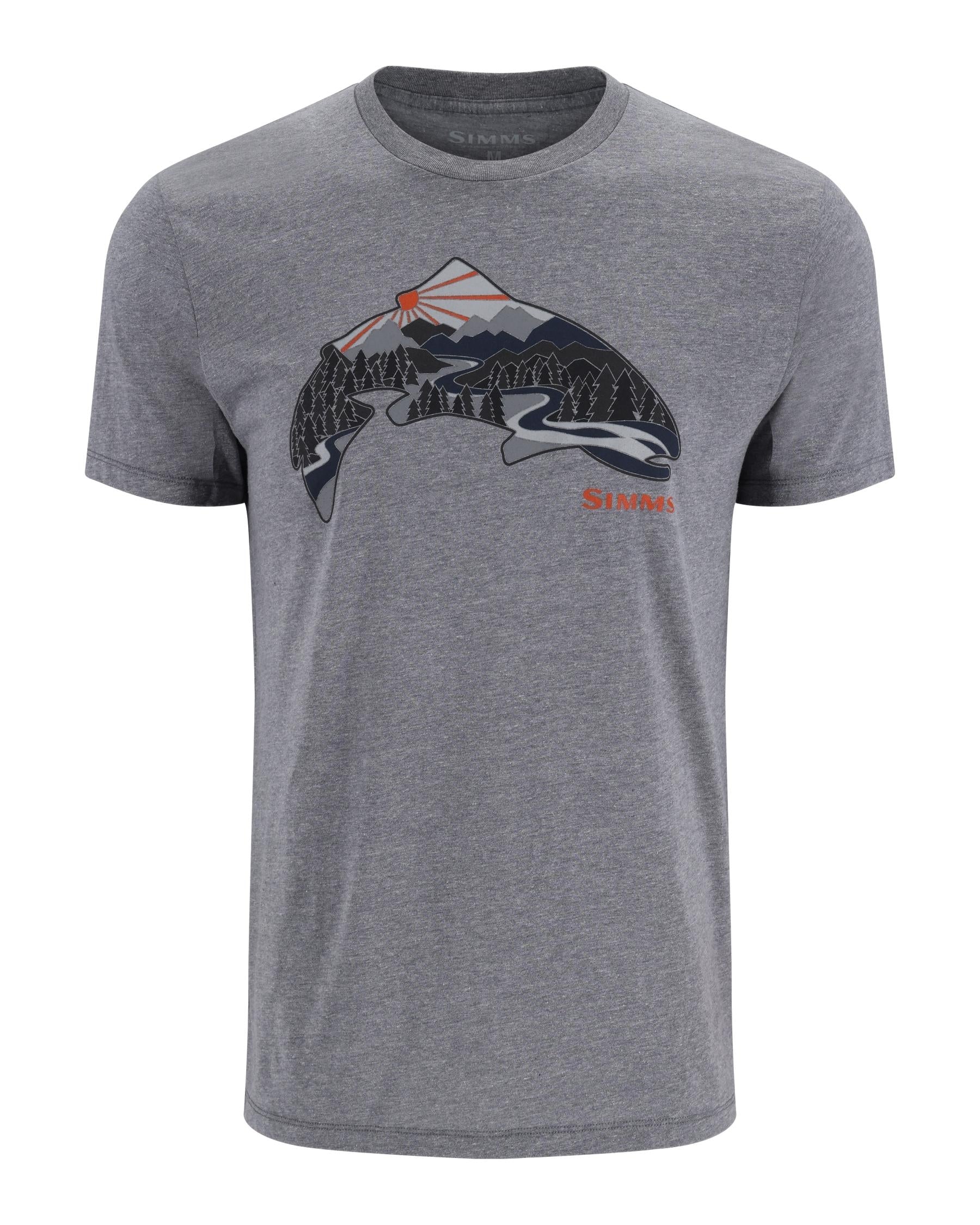 Men's Troutscape T-Shirt | Simms Fishing Products