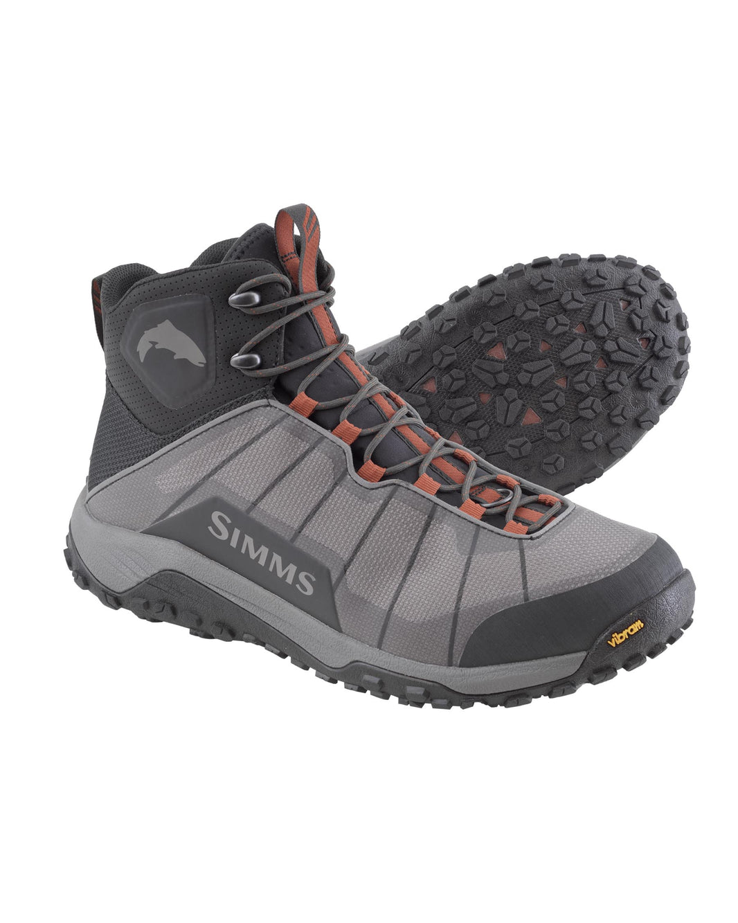 M's FLYWEIGHT® Wading Boot - Vibram Sole - Steel Grey -rollover