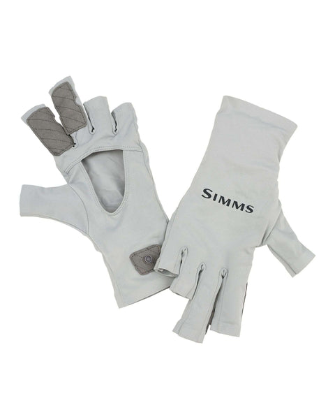 Simms SolarFlex SunGlove Fishing Gloves - Hex Camo Loden ☆ The