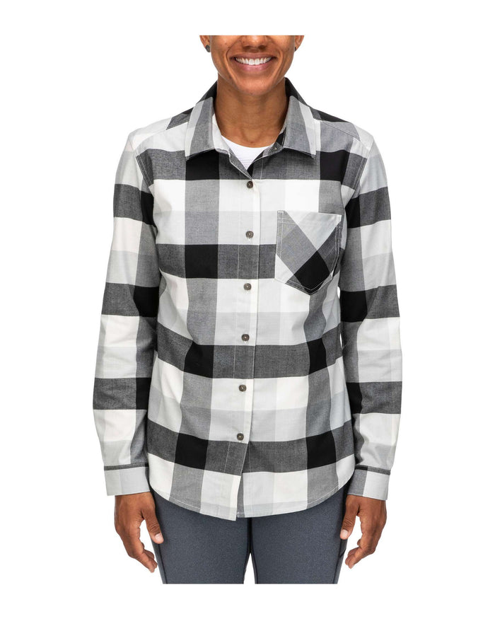 Grey Heather Buffalo Plaid