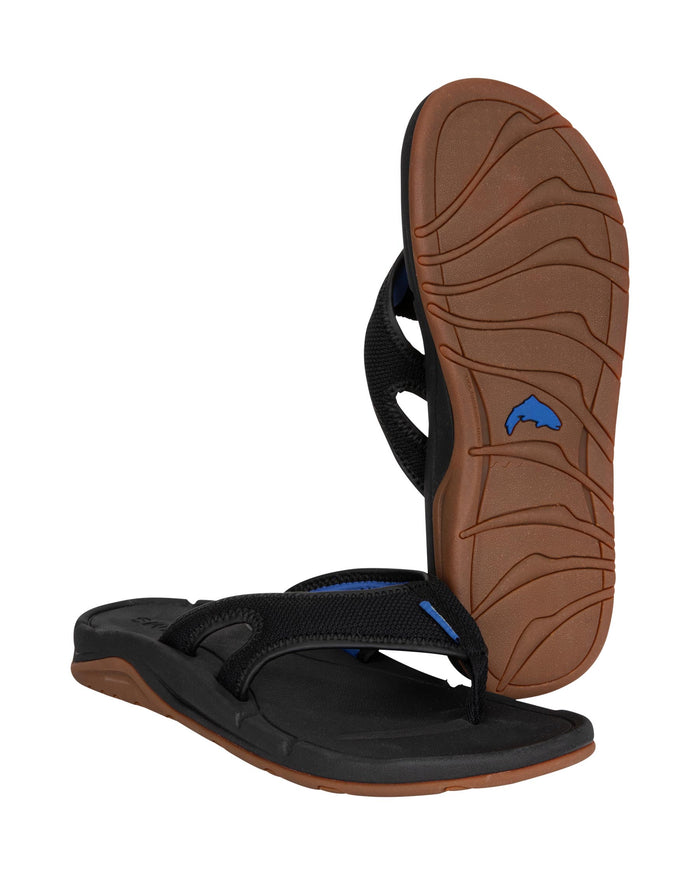 M's Simms Challenger Flip Flop Black