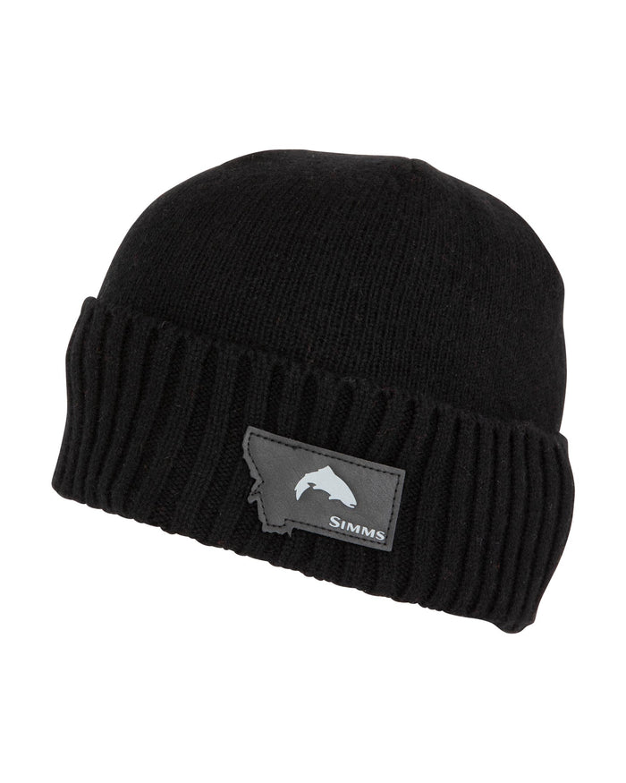 Big Sky Wool Beanie -Black