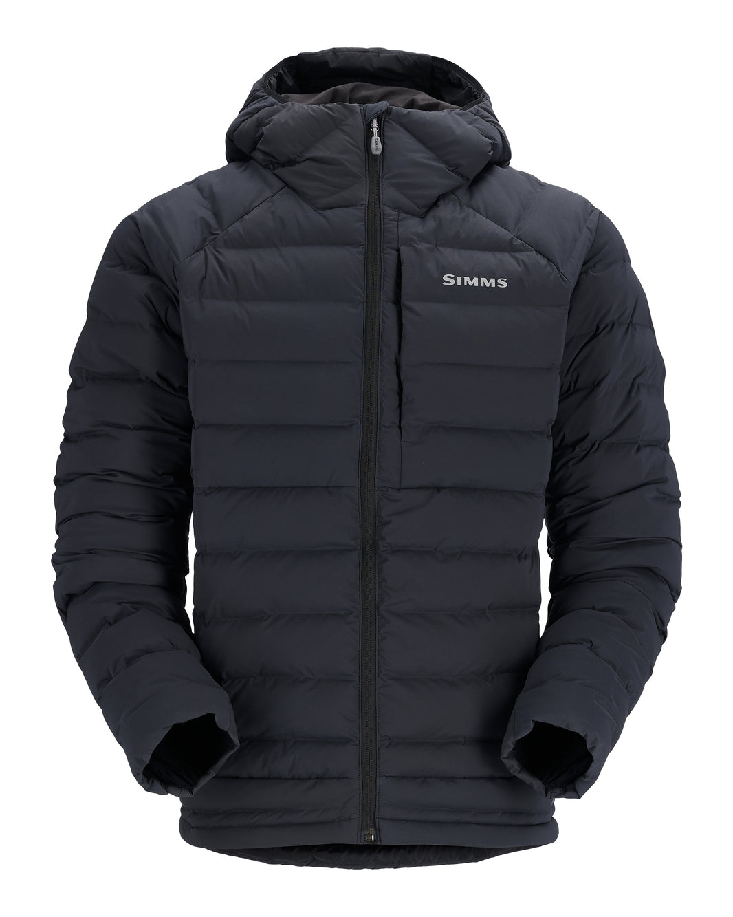 Exstream Hooded Jacket- Black- Mannequin- front