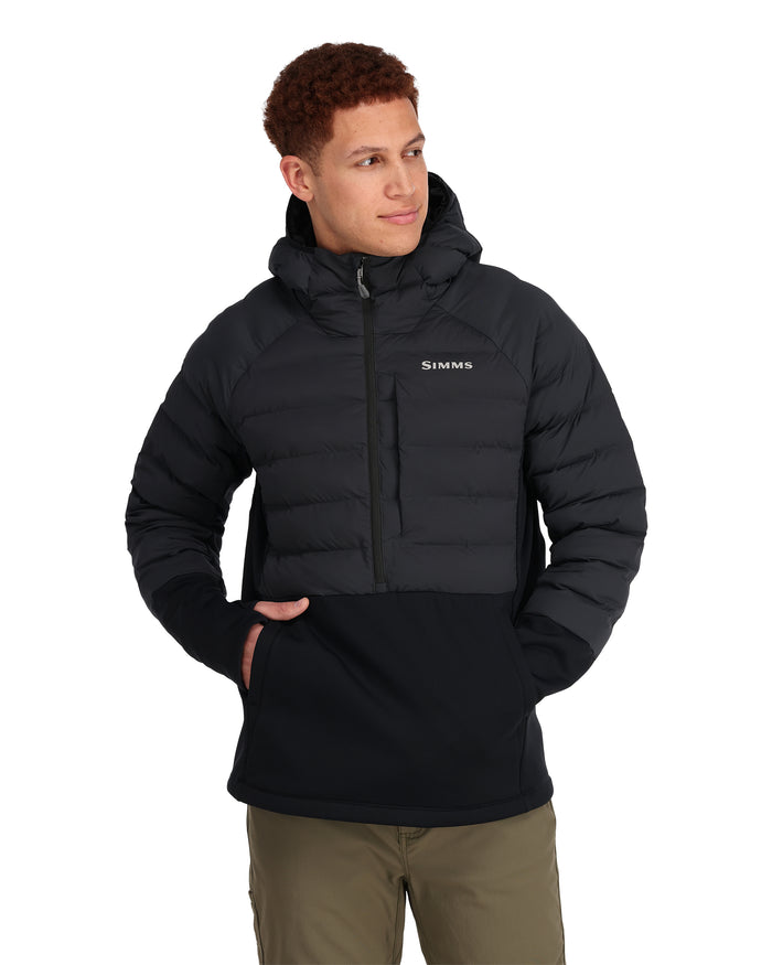 Exstream-pull-over-hoody-black-on body