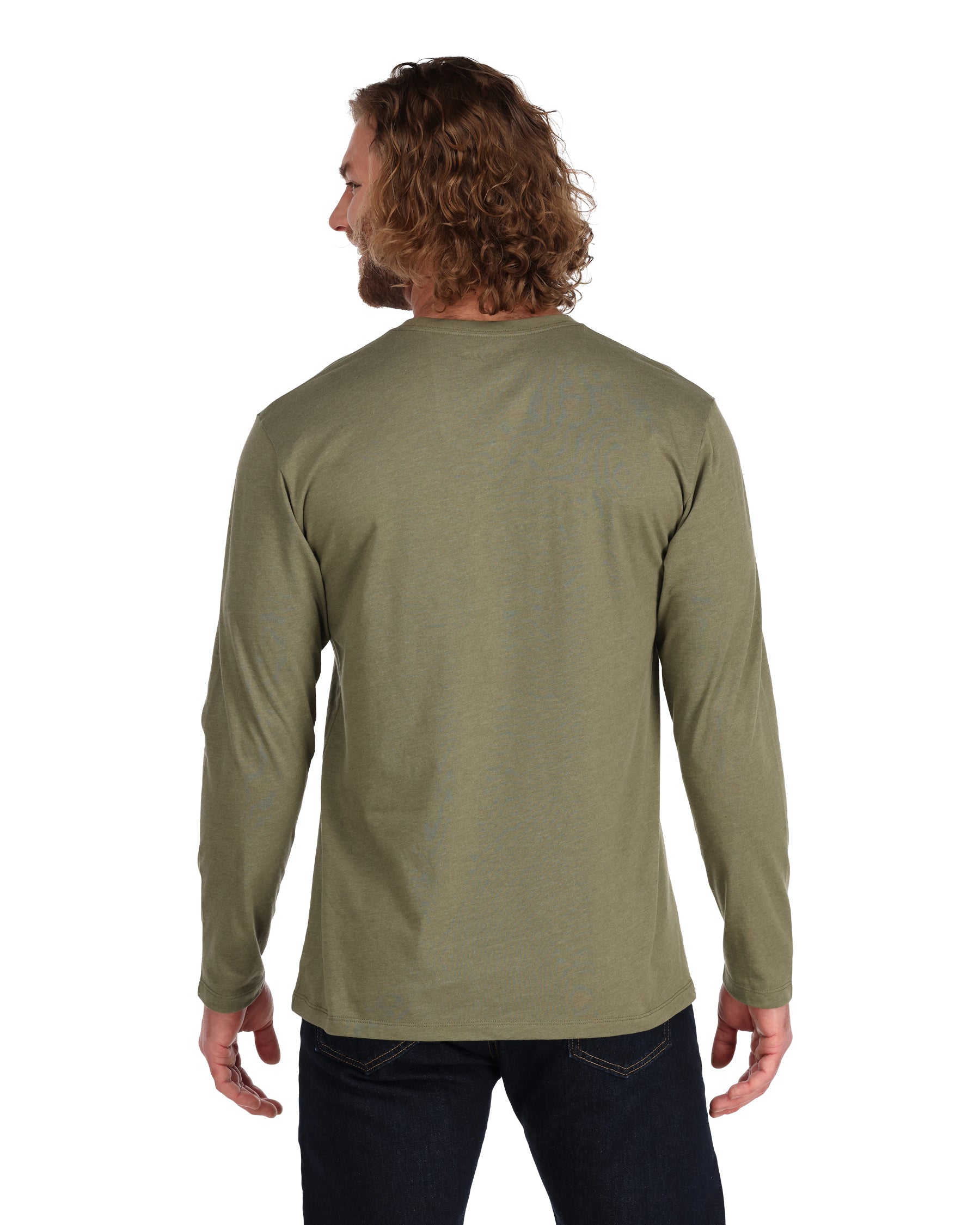 M's Simms Logo LS Shirt | Simms Fishing Products