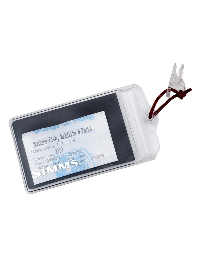 Waterproof License Holder - Clear